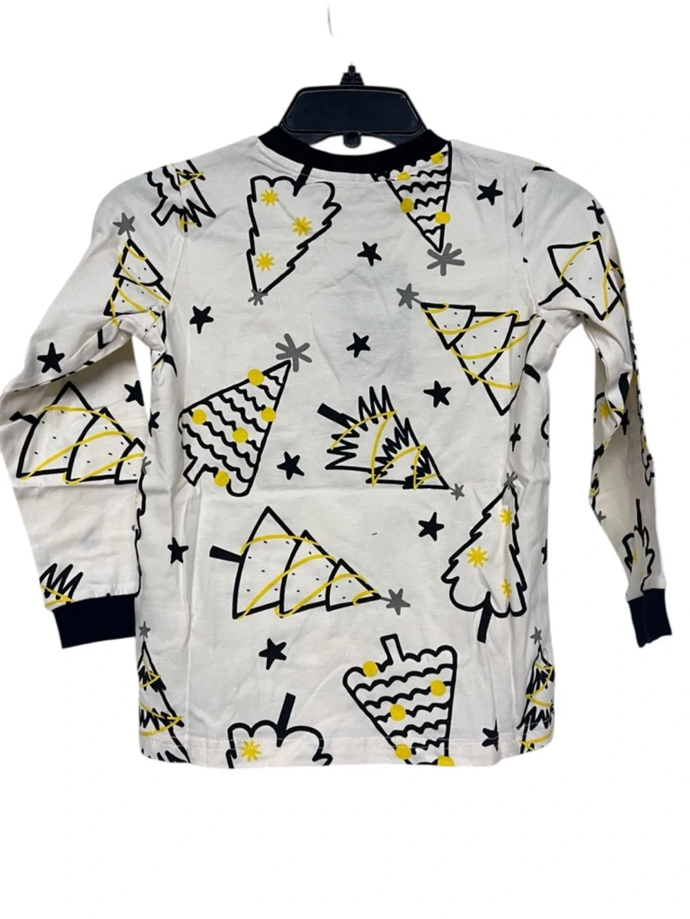 New Tour De France Kids White Holiday‎ Tree Pajama Set